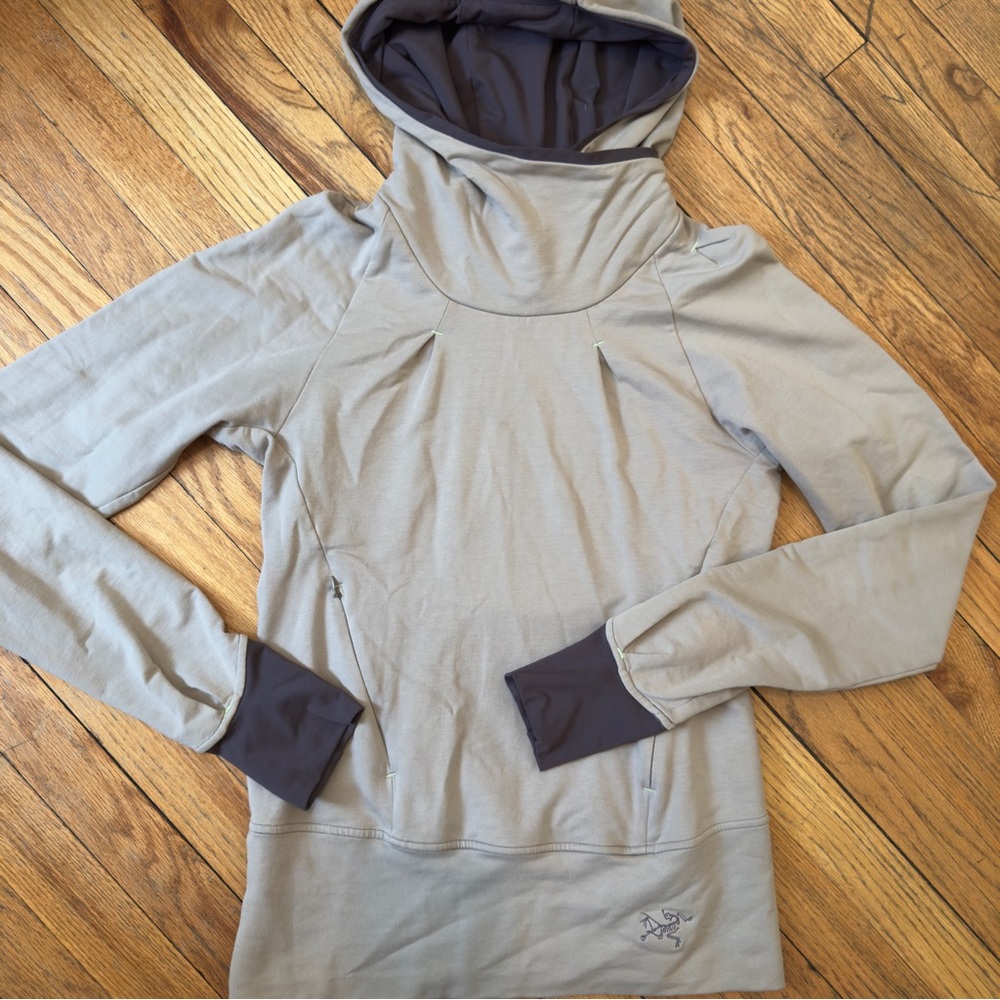 Rare Arc'teryx Women's Detente Hoodie with adorable chest Accents FINAL PRICE - Picture 3 of 13